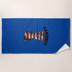 LIBERTY! BEACH TOWEL