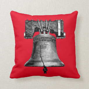 Liberty Bell, 19Th Century Throw Pillow