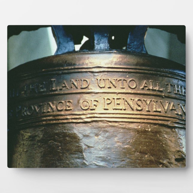Liberty Bell, commissioned in 1751 (bronze) (see a Plaque (Front)