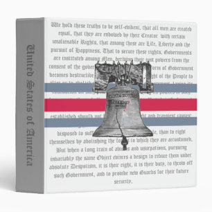 Liberty Bell et classeur de déclaration