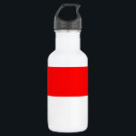 Liberty Bottle with flag of Indonesia<br><div class="desc">Show your Indonesian pride with the Liberty Bottle featuring the flag of Indonesia! This durable and stylish water bottle is designed to celebrate Indonesia’s rich heritage. The striking red and white design of the Indonesian flag is prominently displayed, making this bottle a unique and meaningful way to express your admiration...</div>