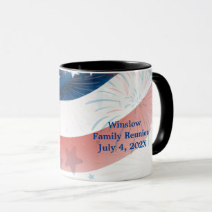 Liberty Brew: Personalized July 4th Event Mug