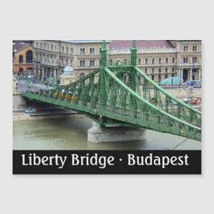 Liberty Bridge  Budapest   magnetic card