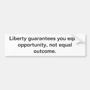 Liberty Bumper Sticker