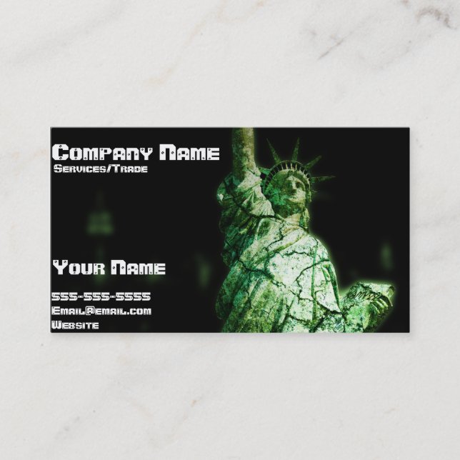 Liberty Business card (Front)