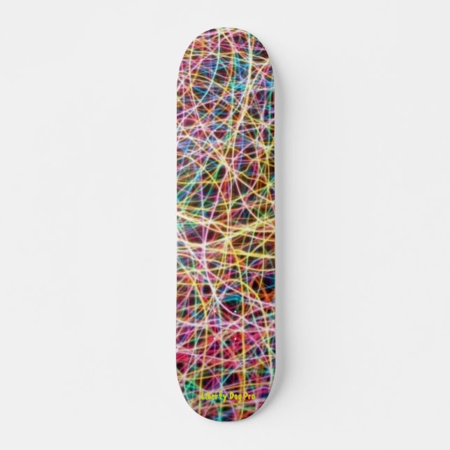 LIBERTY DOG PRO SHREDDER SKATEBOARD - 7 PAIN (Devant)