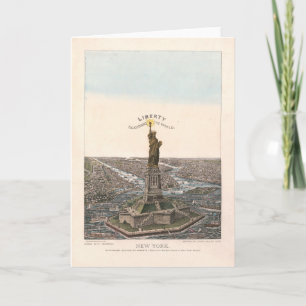 Liberty Enlightening the World   Charles Magnus Card