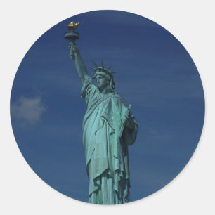 Liberty Enlightening the World - Statue of Liberty Classic Round Sticker
