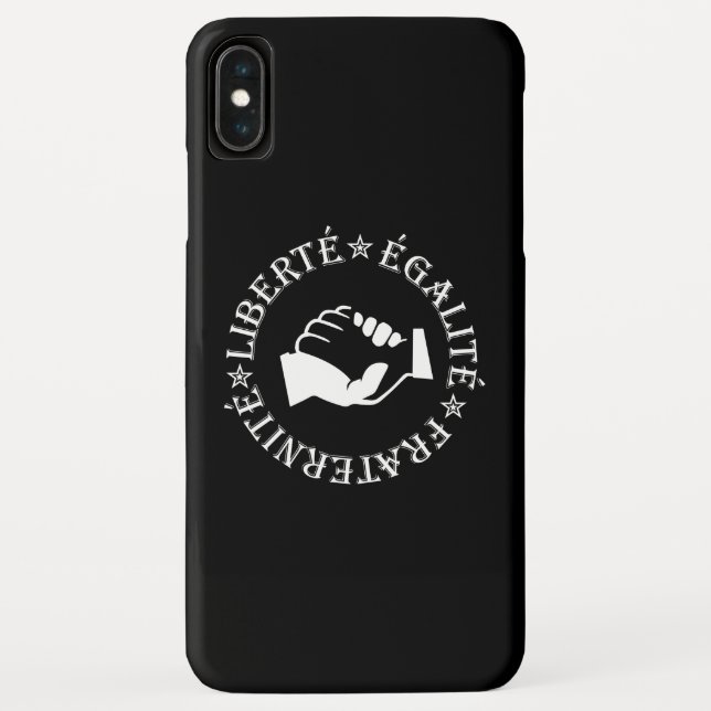 Liberty, equality, fraternity Case-Mate iPhone case (Back)
