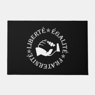 Liberty, equality, fraternity doormat