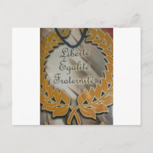Liberty, Equality, Fraternity: Flourishing Future Postcard