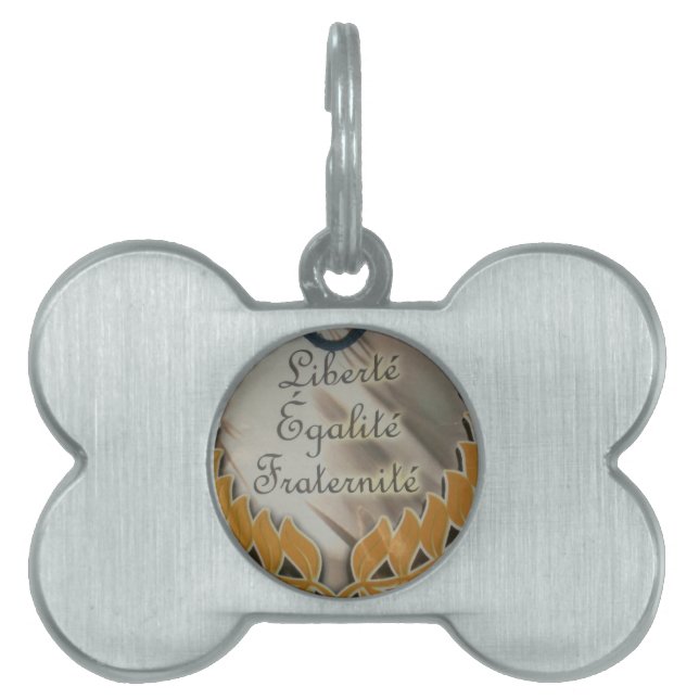 Liberty Equality Fraternity.png Pet Tag (Front)