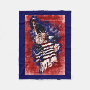 Liberty For All Fleece Blanket