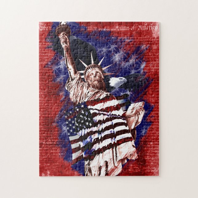 Liberty For All Jigsaw Puzzle (Vertical)