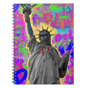 Liberty Glitch Street Art Notebook