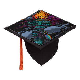 Liberty Graduation Cap Topper