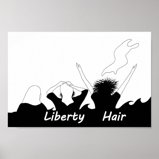 liberty hair poster (Front)