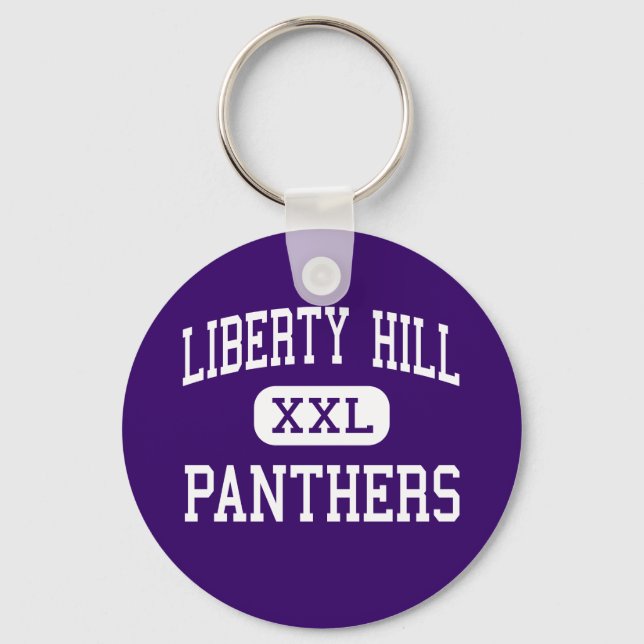 Liberty Hill - Panthers - High - Liberty Hill Keychain (Front)