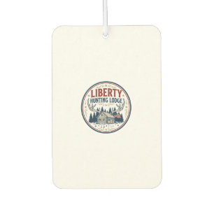 Liberty Hunting Lodge Patriotic Patriotic Hunting Air Freshener