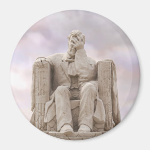 Liberty is Crumbling magnet