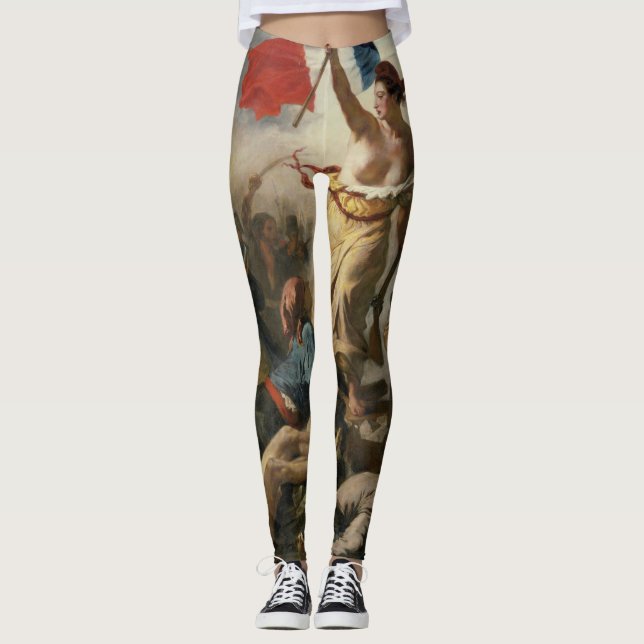 Liberty Leading the People, Delacroix Leggings (Front)