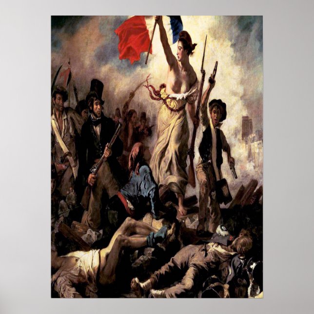 'Liberty Leading the People'' Poster (Front)