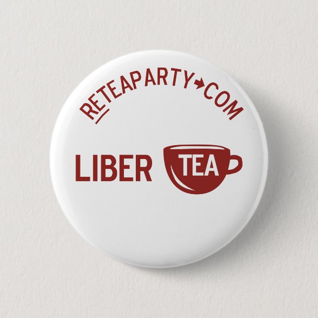 Liberty Libertea Tea Party Button (Front)
