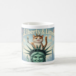 Liberty & Litterboxes - Amusante Mug de chat patri