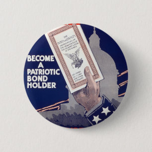 Liberty Loan 2 Inch Round Button