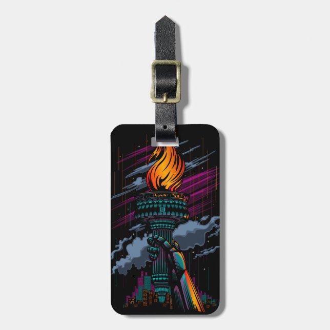 Liberty Luggage Tag (Front Vertical)