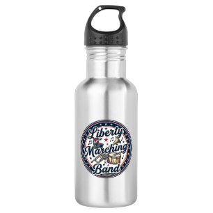 Liberty Marching Band Patriotic Patriotic Marching 532 Ml Water Bottle