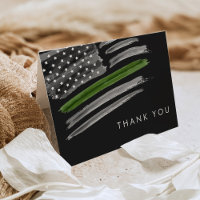 LIBERTY Military Retirement Party Thin Green Line