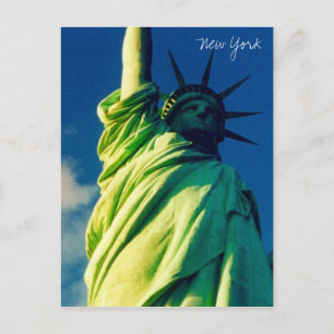 liberty ny postcard