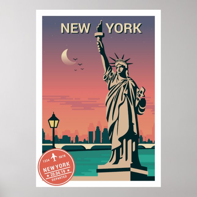 Liberty of Statue Poster (Front)