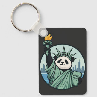 Liberty Panda Keychain