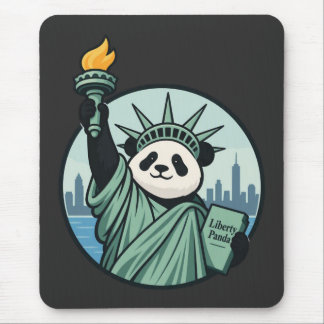 Liberty Panda Mouse Pad