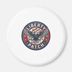 Liberty Patch Patriotic Patriotic Patch Embroidery Magnet
