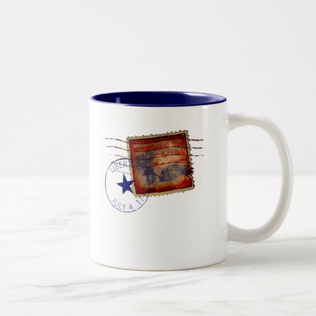 liberty postage mug (Right)