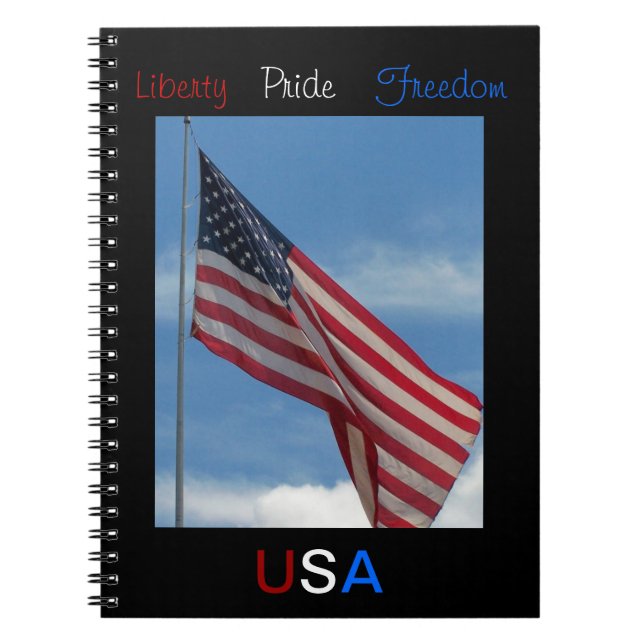 Liberty Pride Freedom Notebook (Front)