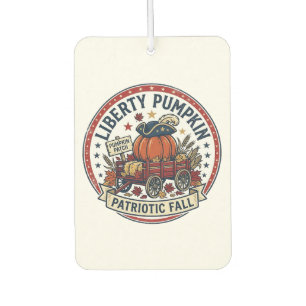 Liberty Pumpkin Patriotic Patriotic Pumpkin Fall A Air Freshener
