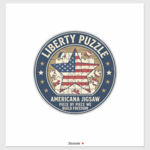 Liberty Puzzle Patriotic Patriotic Puzzle Jigsaw V