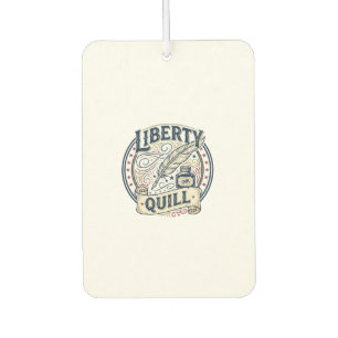 Liberty Quill Patriotic Patriotic Quill Ink Vintag Air Freshener