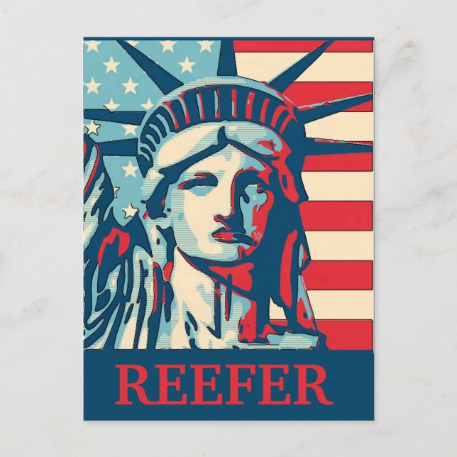 Liberty Reefer, edit text Postcard (Front)
