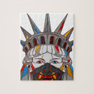 Liberty Samurai Jigsaw Puzzle