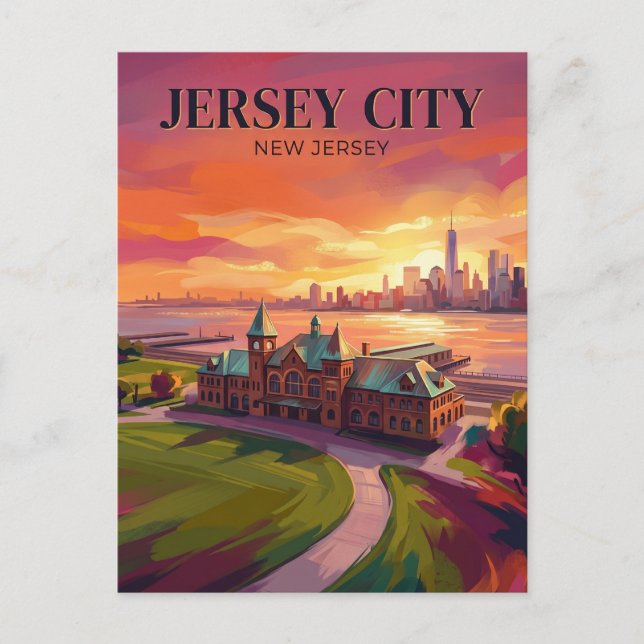 Liberty State Park USA Postcard (Front)