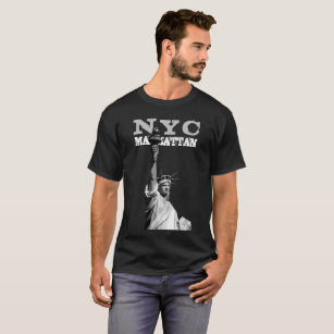 Liberty Statue New York Nyc Manhattan Men's T-Shirt