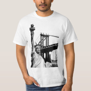 Liberty Statue Nyc New York Mens Modern T-Shirt