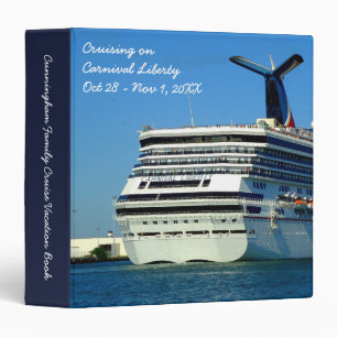 Liberty Stern Custom Cruise Memory Book Binder