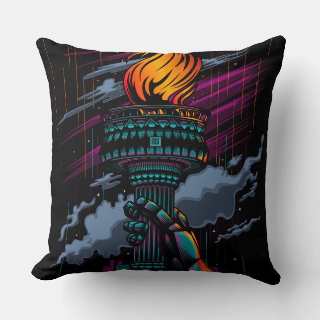 Liberty Throw Pillow (Front)