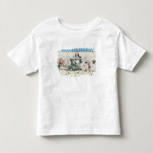 Liberty toppling the statue of the Greatest Toddler T-shirt
